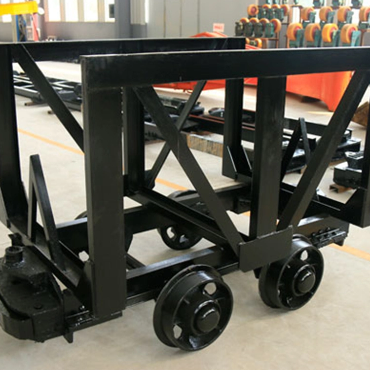 New Mining Car Unloading Shuttle Cart MLC3-6 Narrow Gauge Mine Wagon Material Supply Mining Car for Sale