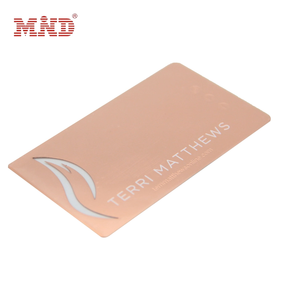 Wholesale/Supplier Custom RFID Manufacturer Cheap Metal Business Cards