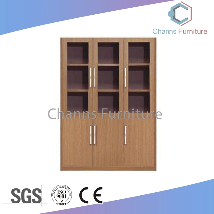 Moderne 5 Türen Büroschrank Holz Display Rack (CAS-FC31418)