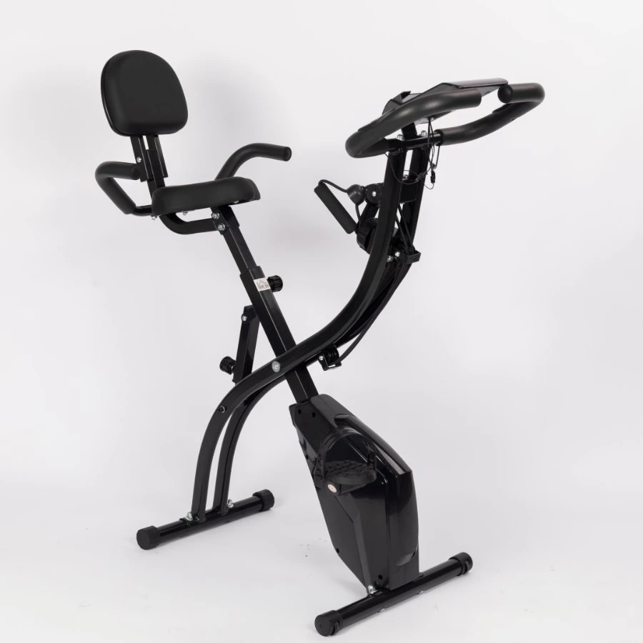 Ajustable magnético plegable y tranquilo Casa aeróbico plegable bicicleta de ejercicio