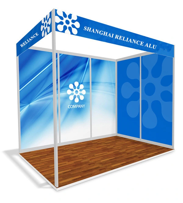 2.5m, 5m, 6m, Customize Exhibition Show Export Standard Package Avoid Damage Pop up Display Stand Booth