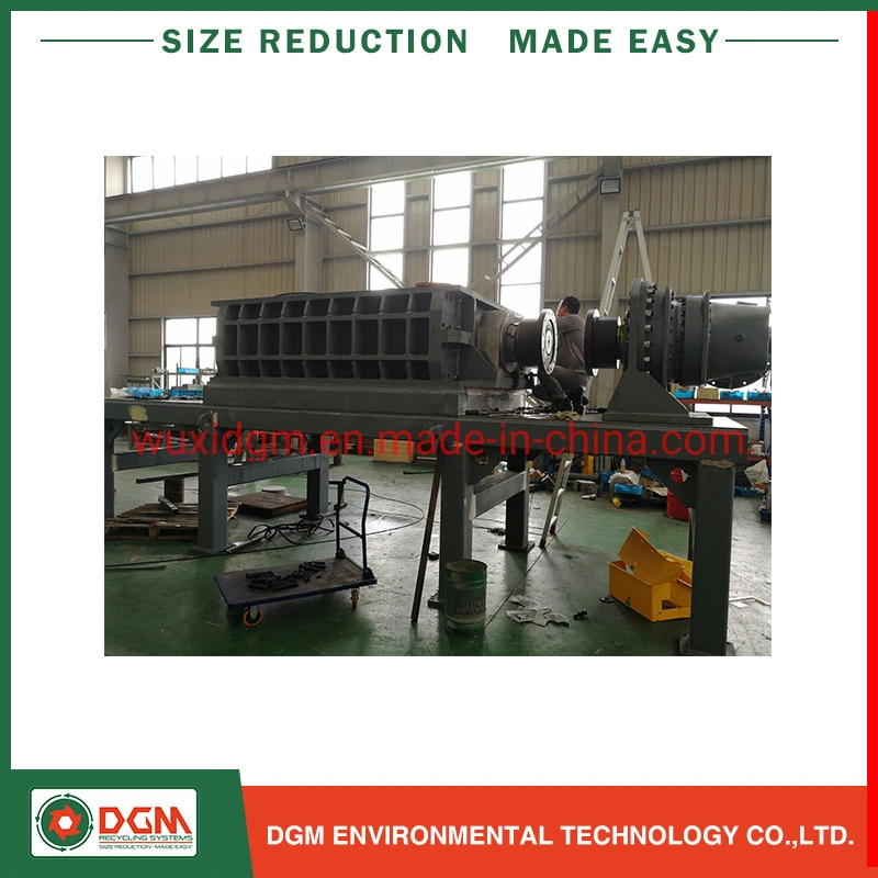 High Quality Double Shaft Metal Scrap Shredder Machine