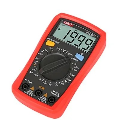 Multimètre de taille Palm mesure de la résistance c.a./c.c. 2 mf capacité NCV Testeur rétroéclairage LCD