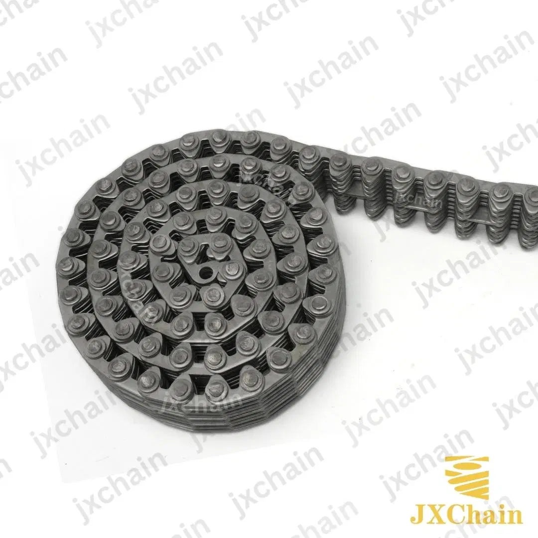 Stainless Steel C4 1/2 Inch Width 28.5 Center Guide Flat Back Round-Pin Cl08 Silent Transmission Chain