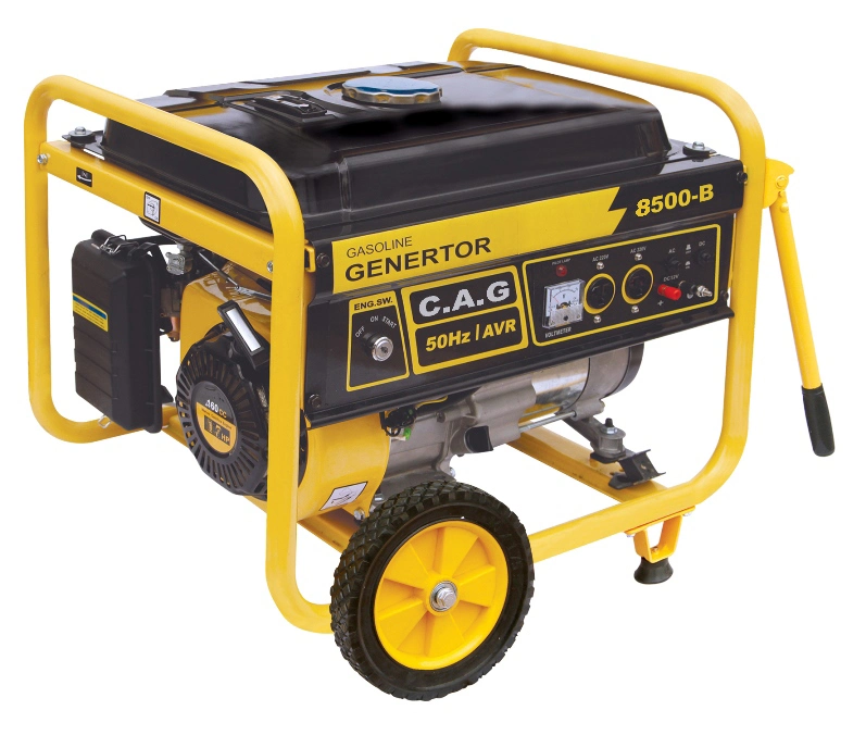 7000/7500/8000/8500 Watt Portable Single Phase Gasoline Engine Power Generator