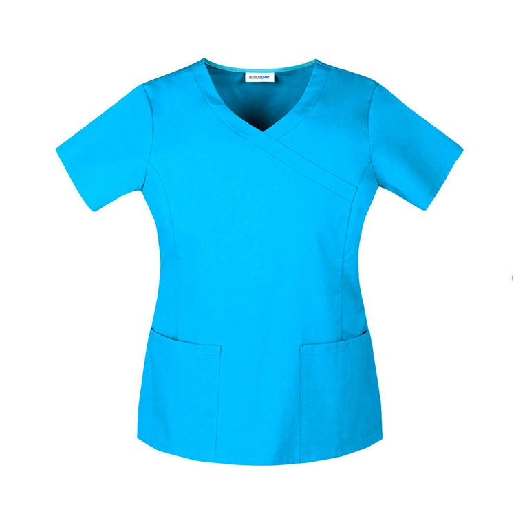 Wholesale/Supplier OEM Professional V Neck Cotton Polyester Scrub Uniform Sets