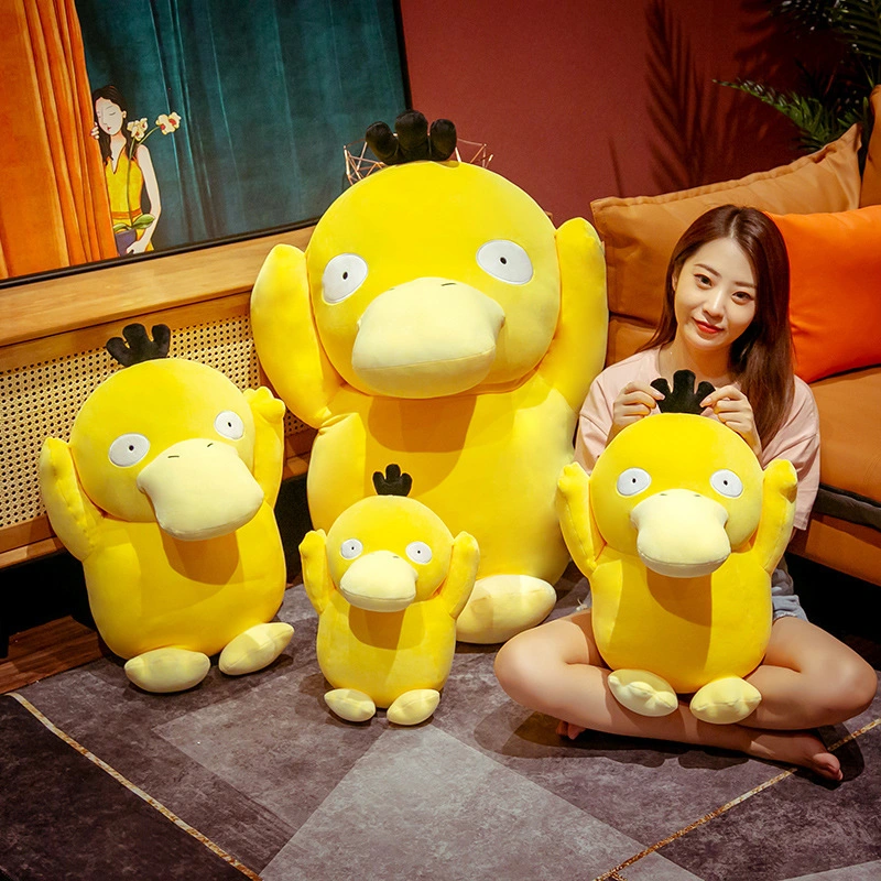 Psyduck All Star series de dibujos animados de felpa suave Peluche Peluche almohada Squishy animales de juguete de regalo para niños personalizado Plushie Psyduck Muñeca de juguete de peluche