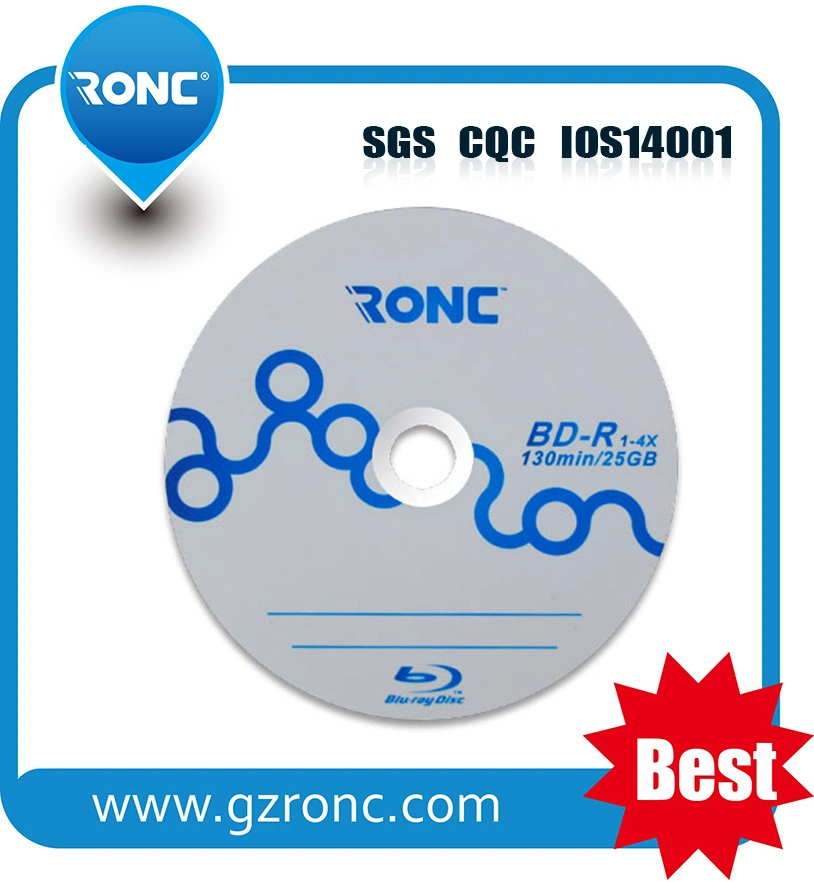 25GB Printable Blu Ray Disc 1X-6X Wholesale/Supplier