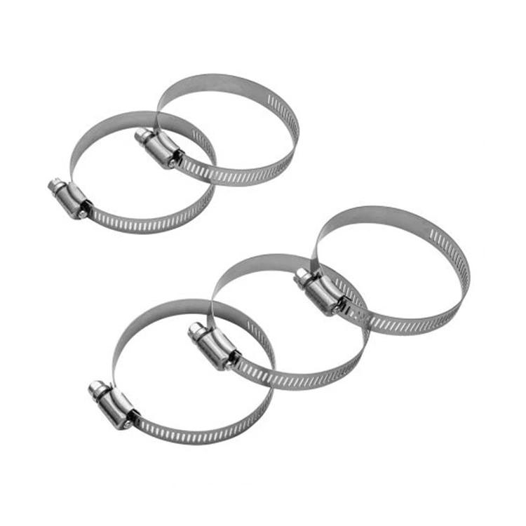 4&quot; /6&quot; /8&quot; /10&quot; Stainless Steel Worm Drive Duct Hose Clamp