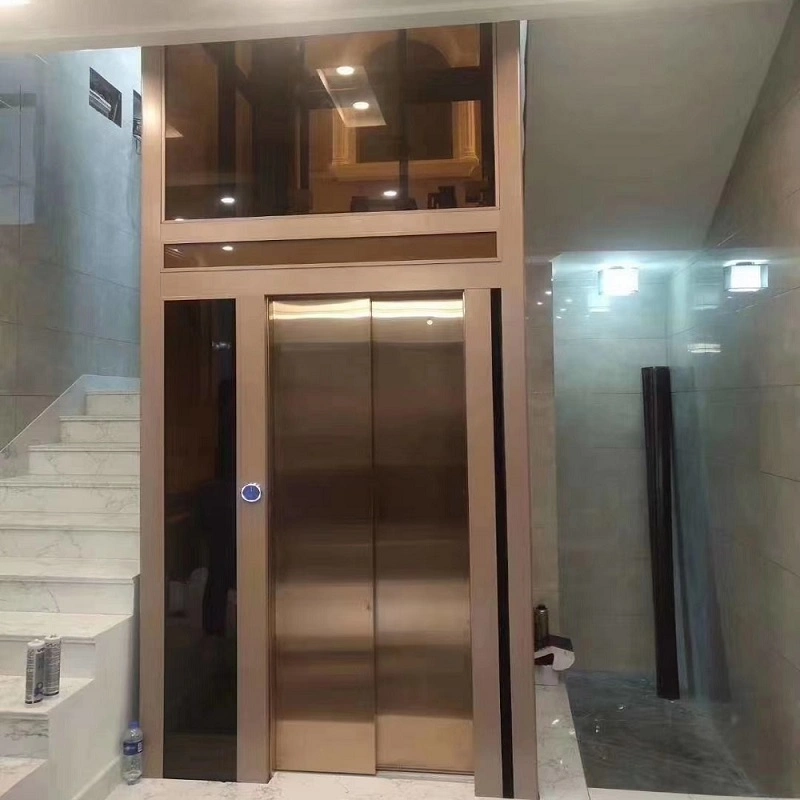 400kg 2 Person Cheap Used Glass Small Lift Home Elevators for Sale