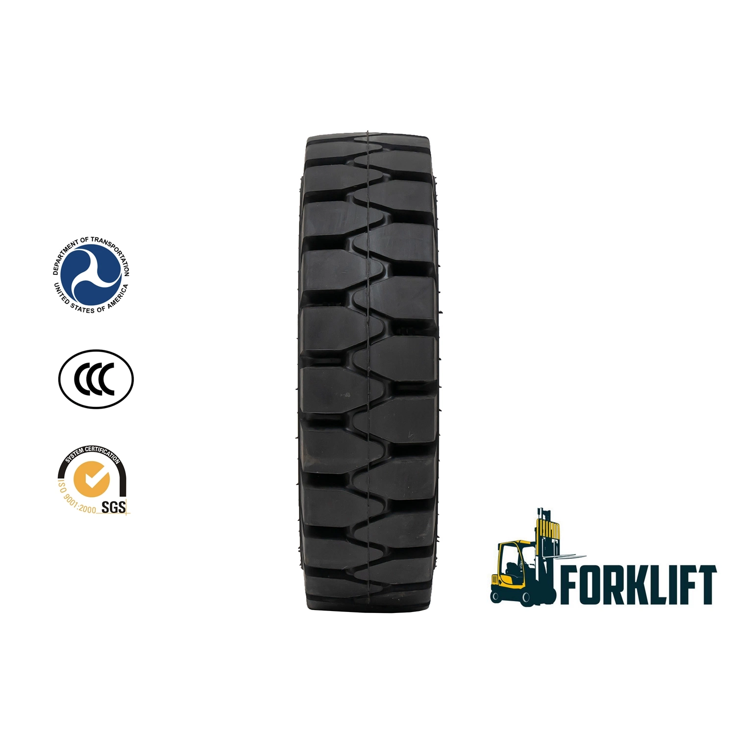 Discount 3% China High Quality Solid Tire with DOT Certificate Bezant Brand Used for Forklift 6.50-10