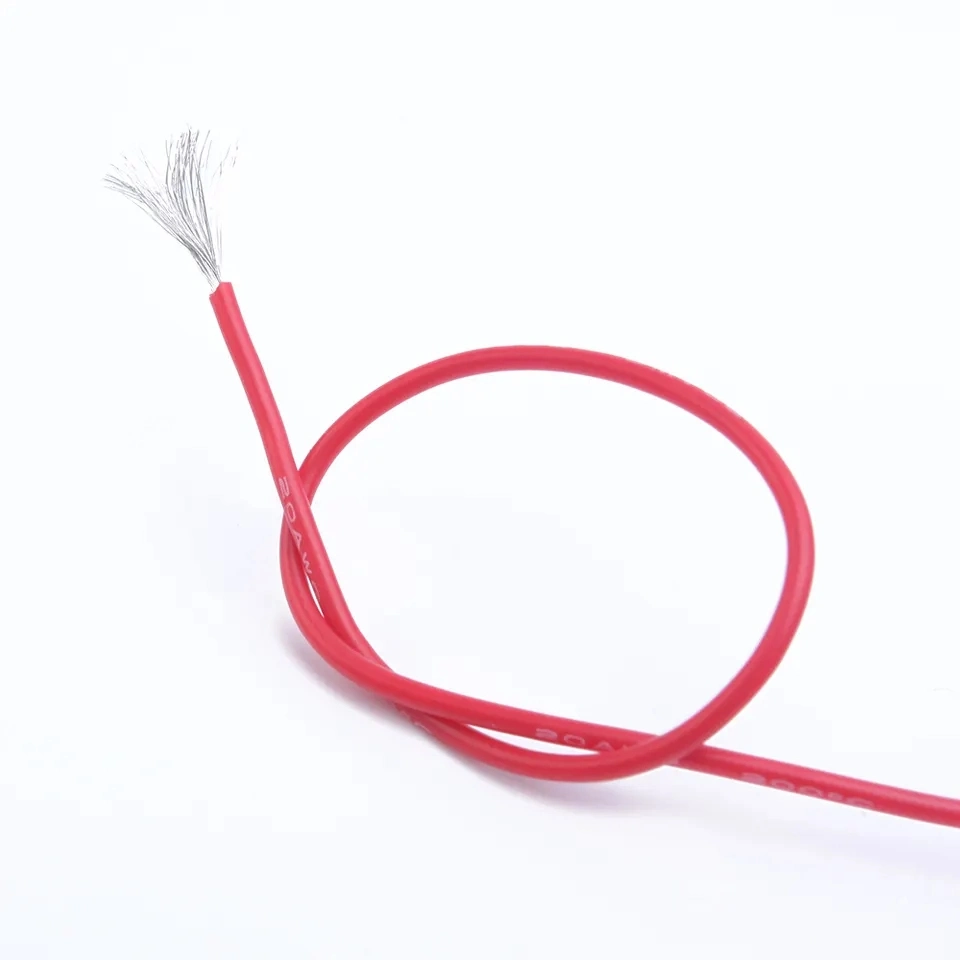 China Manufacturer High Flexible Heat Resistant Silicone Rubber Cable