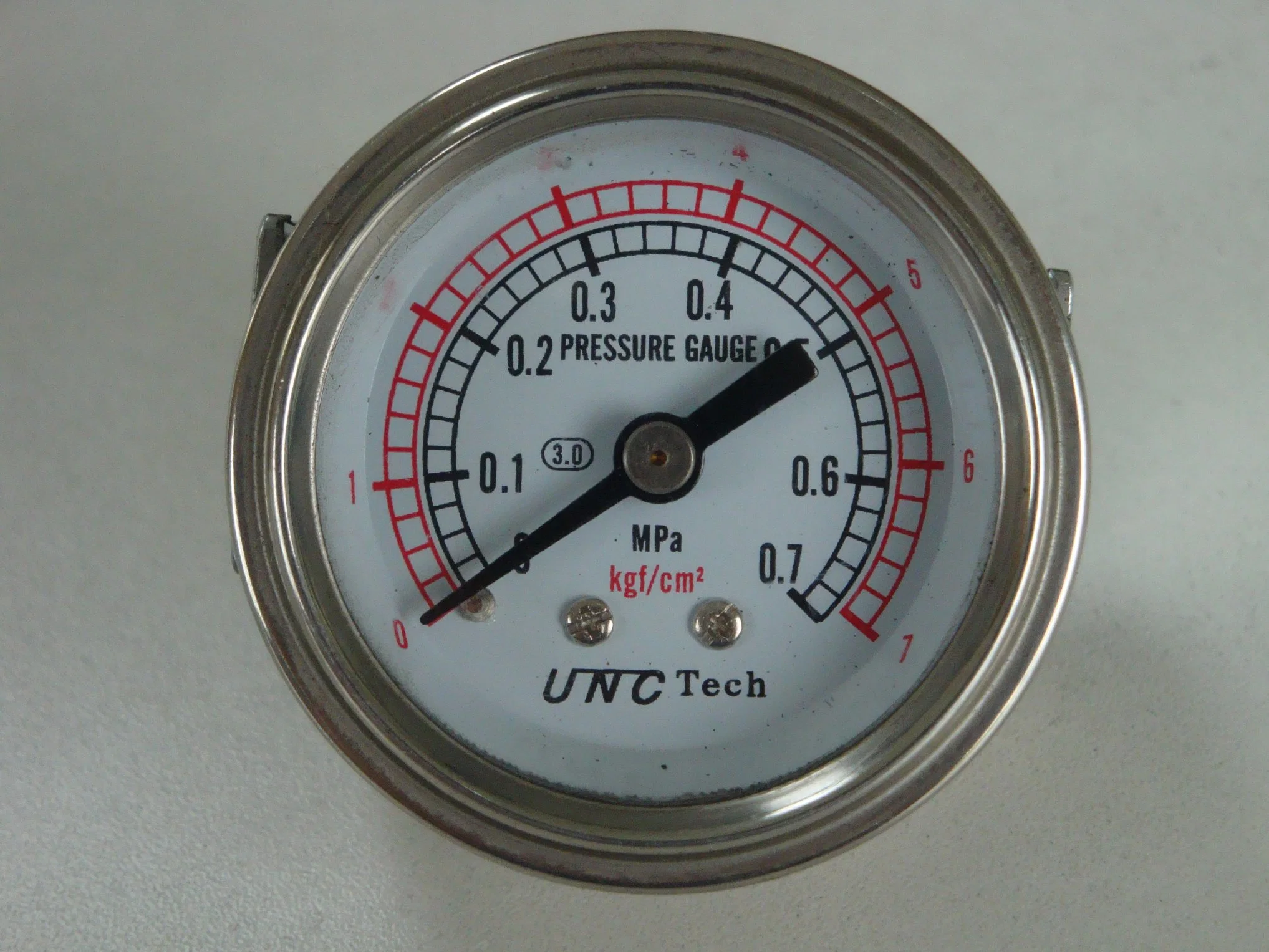 40mm All Stainless Steel Pressure Gauge with U Clamp