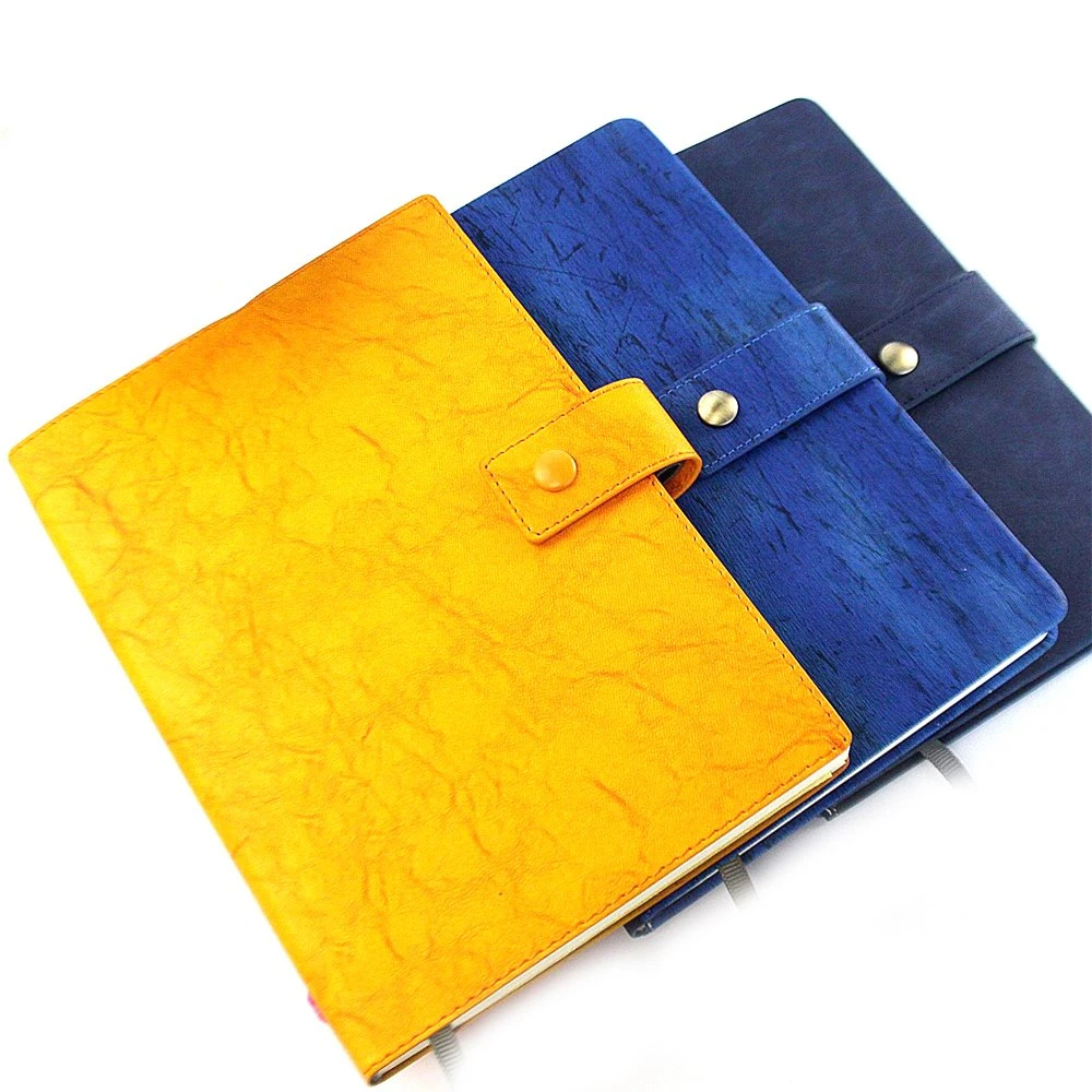 PU Leather Diary School Journal Notebook Factory Student Office Business Notebook Cc_Bn030