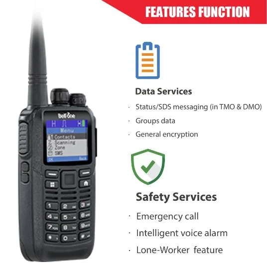 Belfone Bf-Td505 Entry Level Two Way Radio Commercial Walkie Talkie Communication