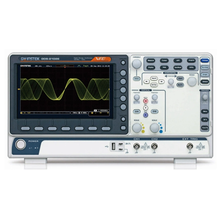 Gwinstek Oscilloscope Mdo-2202ex Mdo-2204ex Dual Channel Built-in Spectrum Analyzer