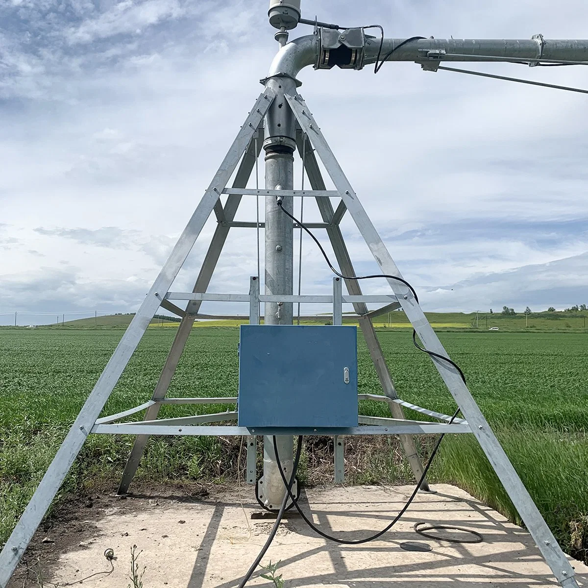 30/80/200 Hektar Große Landwirtschaftliche Zentrum Pivot Sprinkler Bewässerung Ausrüstung