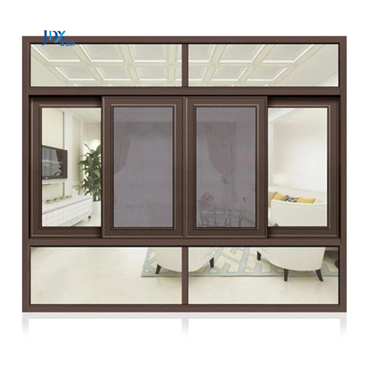 Commercial Double Glazed Aluminium Hurricane Impact Sliding Windows Aluminum Alloy 36 X 48 Sliding Window