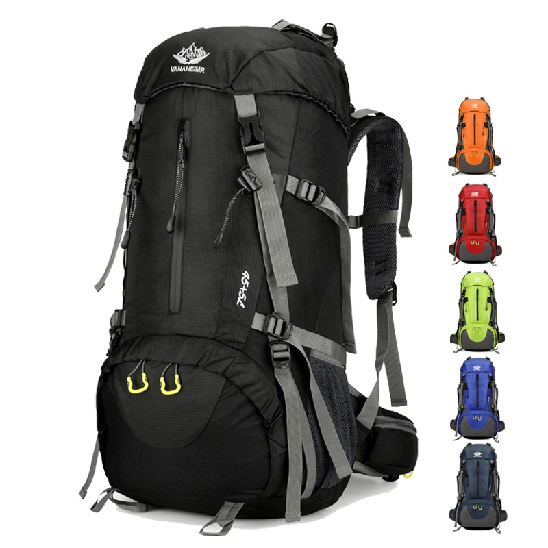 Waterproof Quality Nylon Backpack 40L Portable Outdoor Travel Pack Hiking Cycling Climbing Sport Bag Men Women Rucksack