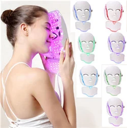 7 Couleurs PDT Photon LED Masque Facial de Rajeunissement de la Peau Élimination des Rides