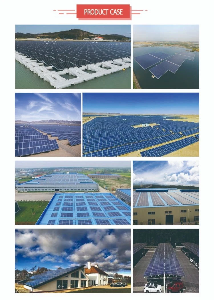 Importación de paneles solares de China 320W 330W 340W 350W policristalino Silicio célula Solar Precio