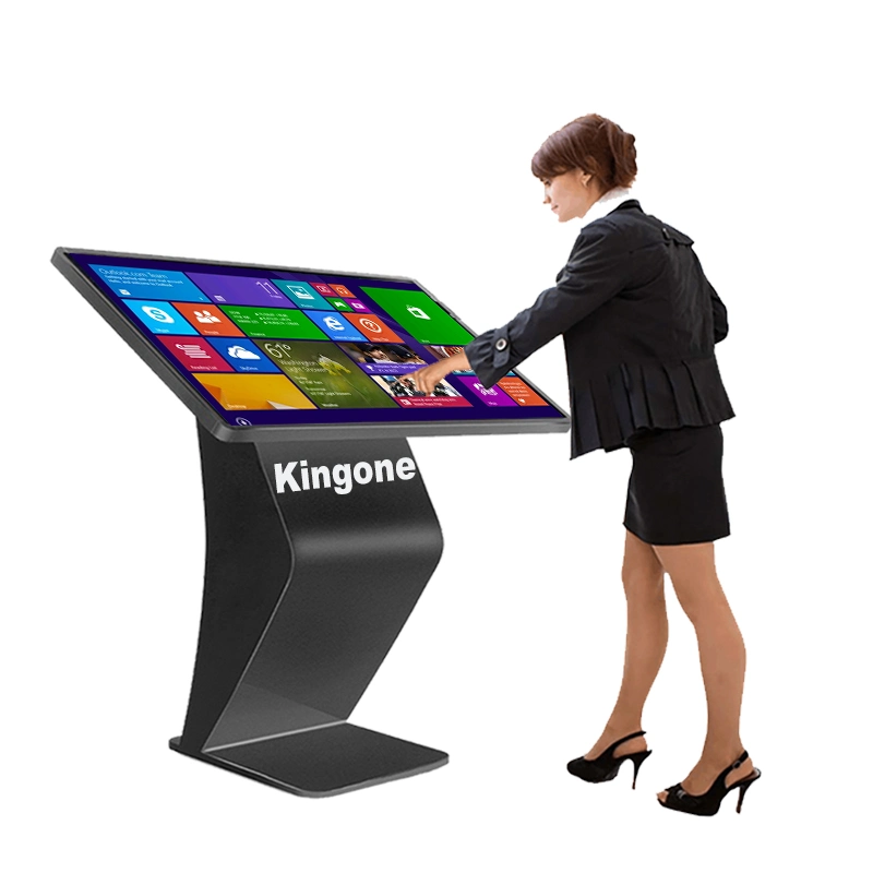 32 65 بوصة إعلانات تفاعلية لشاشة الأطفال التي تعمل باللمس Kiosk الرقمية شاشة عرض LCD ذكية Android Business Touch Screen Cafe Table