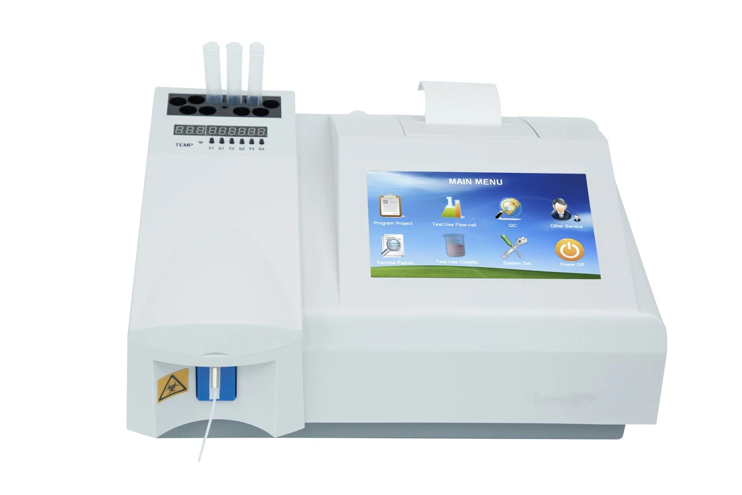 Clinical Medical Chemistry Analyzer Equipment Semi-Automatic Open System Clinical Chemistry Analyzer