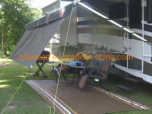 Anti-UV RV Awning PVC Mesh Caravan Motorhome Camper RV Awning