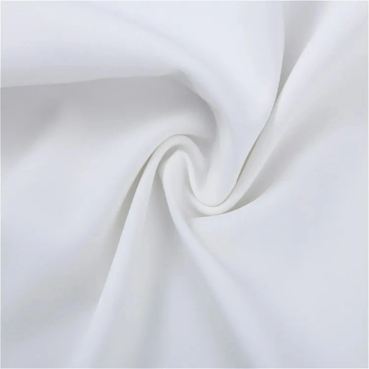 75D 4 Way Stretch Polyester Fabric High quality/High cost performance Polyester Spandex Fabric Woven Plain Dyed Swimsuit Fabric