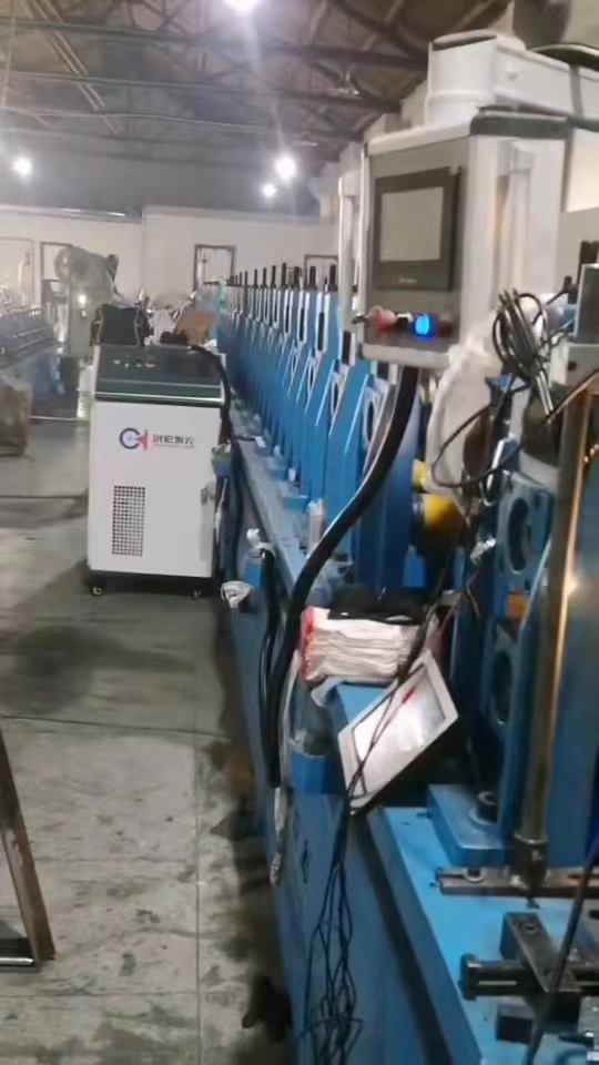 High Power Online Laser Welding Machine Automatic Production Line Grand Max Hardware Machinery Stainless Steel Pipe