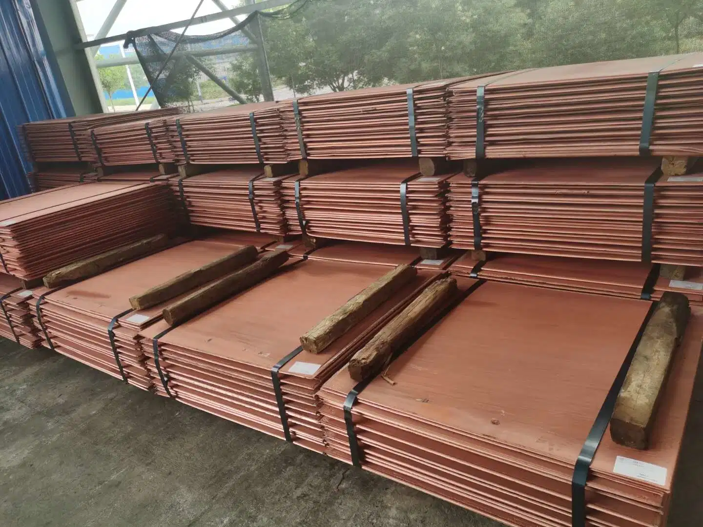 Manufacturer Sale The High 99.99% Pure Electrode Copper Cathode