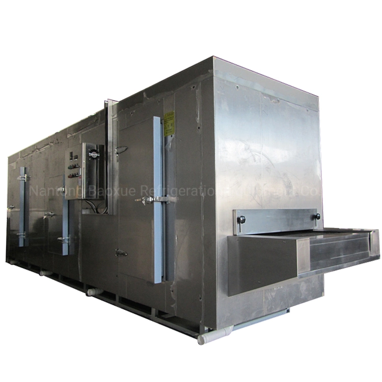 High Impingement Blast Tunnel Freezer for Shrimp/Fish/Meat/Sausage/IQF Products