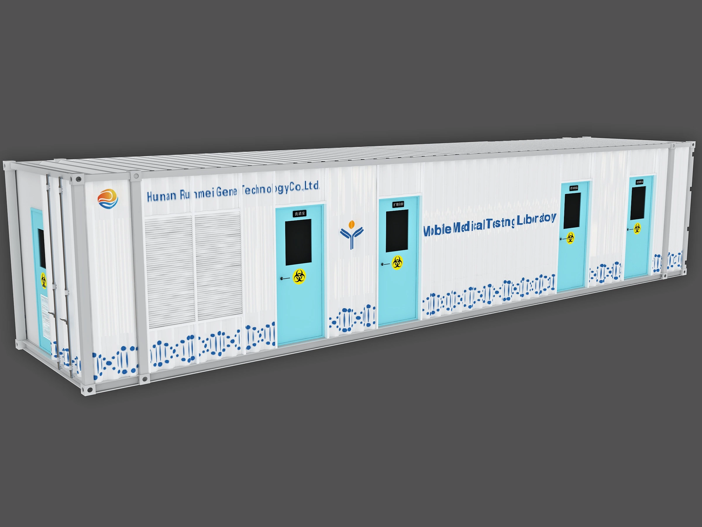 PCR Mobile Laboratory for P2 & Nuclein Acid Testing