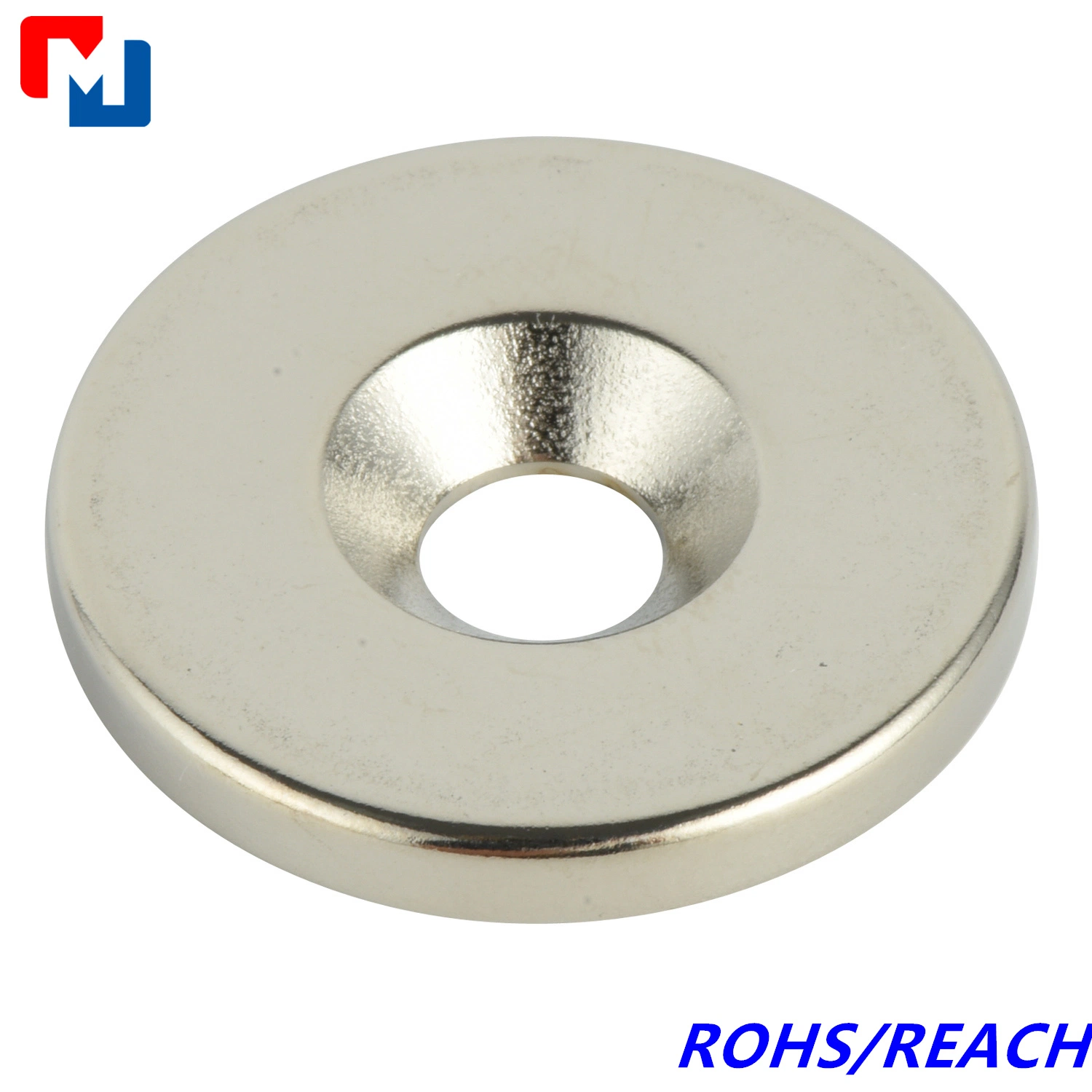 Widely Using N35 Magnetism Disc Neodymium Magnet with Countersunk Holes