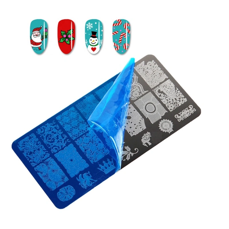 Nail Plate الجديد Nail Art Stamping داخل لوحة Nail الجديدة القادمة الأسهم