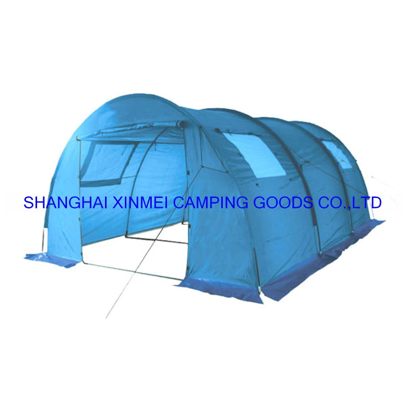 Venta caliente de estilo americano, una capa de Picnic Familiar 4 personas Mosquito-Proof carpas impermeable al aire libre Camping