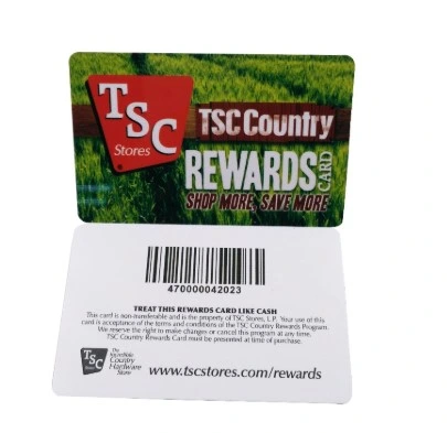 Custom Printing Encode Best Rewards Credit Card for Employees Gift