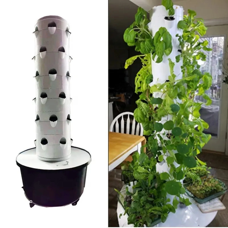 Home Vertikale Landwirtschaft Indoor Hydroponics System Ananas Hydroponic Tower