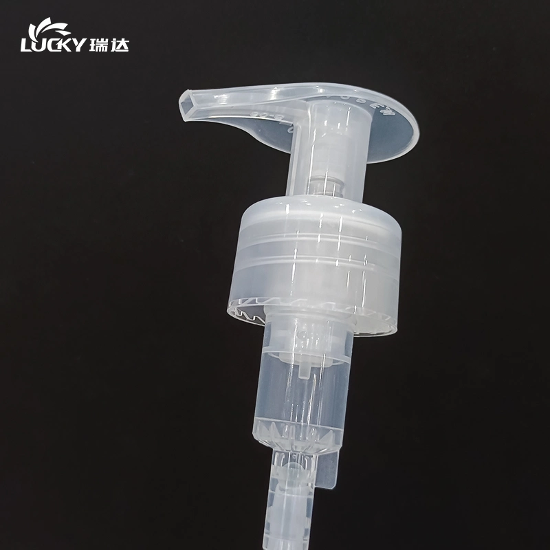 24mm Plastic Left and Right Switch Liquid Dispenser Smooth External Spring Lotion Pump for Skin Care Packaging