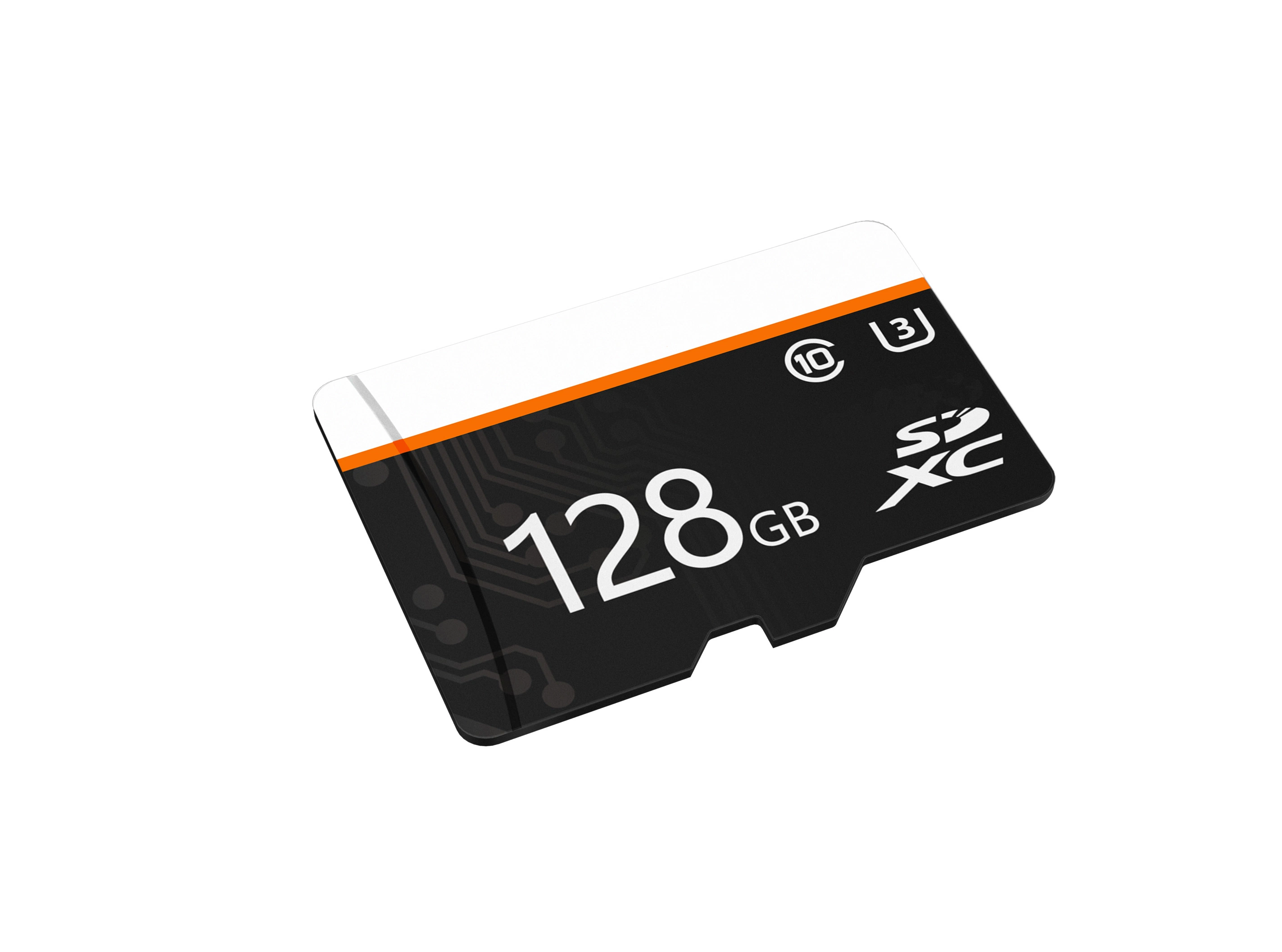 Full Capacity 128 GB TF SD Card Customized Logo Memory Card