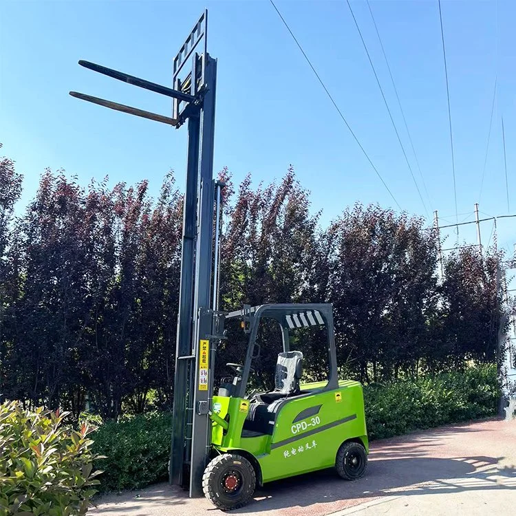 Nueva batería carretilla elevadora de alcance eléctrico Paleta apiladora con CE Buen precio