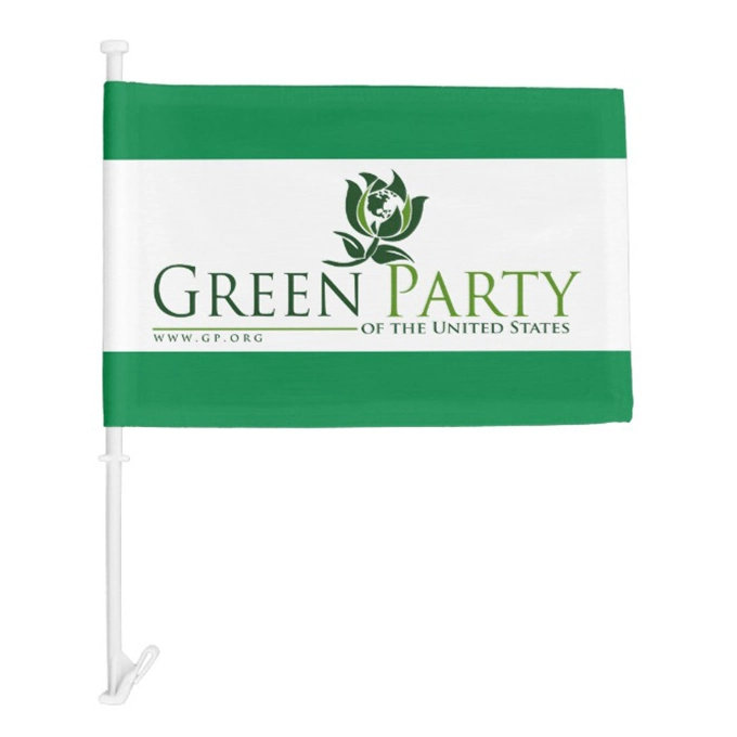 Custom Any Color Any Logo Any Size 30*45 Cm Car Flag