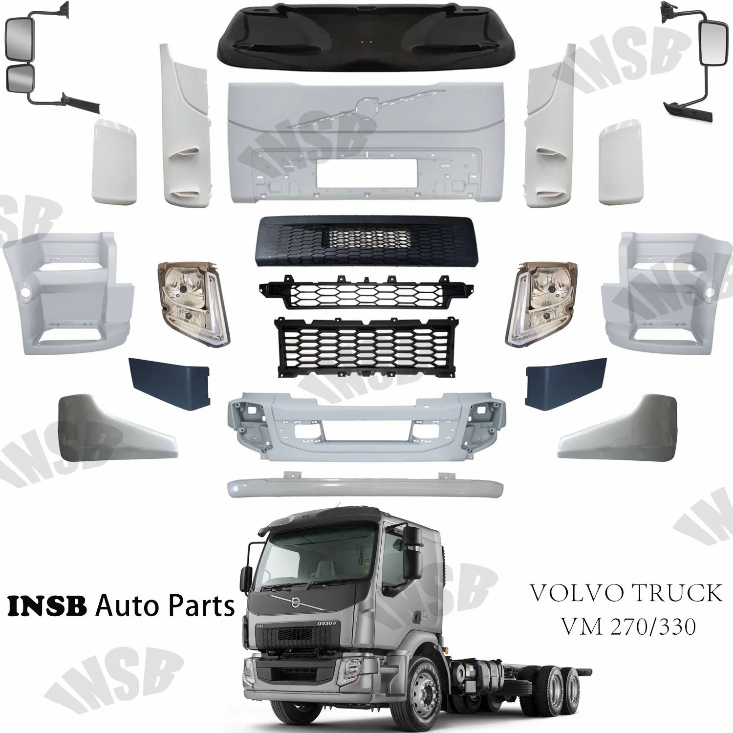 3183757 Lüftergehäuse Lüfterabdeckung für Volvo FH12/FM12 FM9 LKW Teile