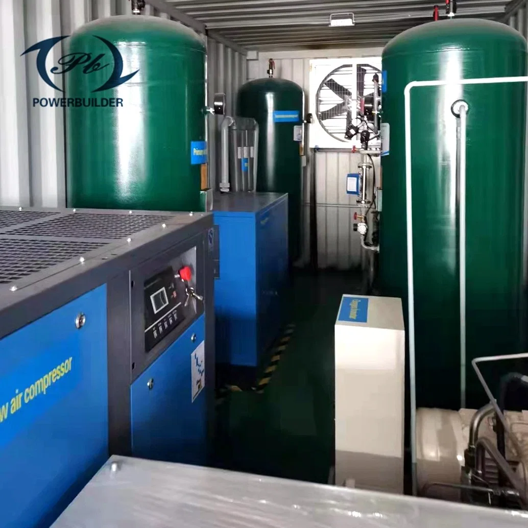 High Purity Open-Type Mobile Industrial and Medical Hospital Use Psa Containerized Oxygen Making Equipment for Filling Cylinder