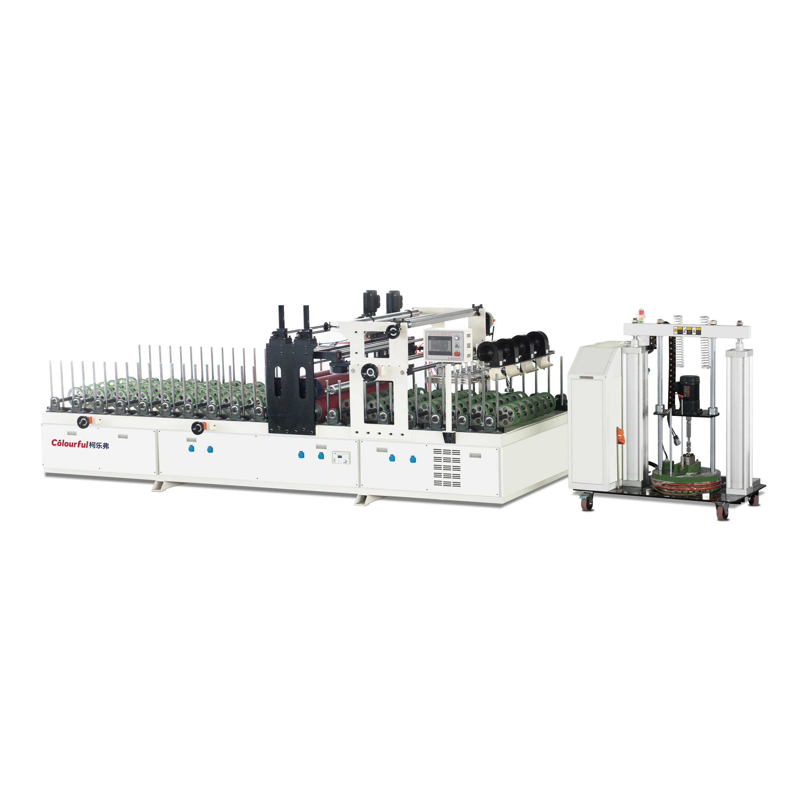 PUR High Glossy PVC Film PUR Hot Glue Laminating Machine for Lightboards Composite Boards