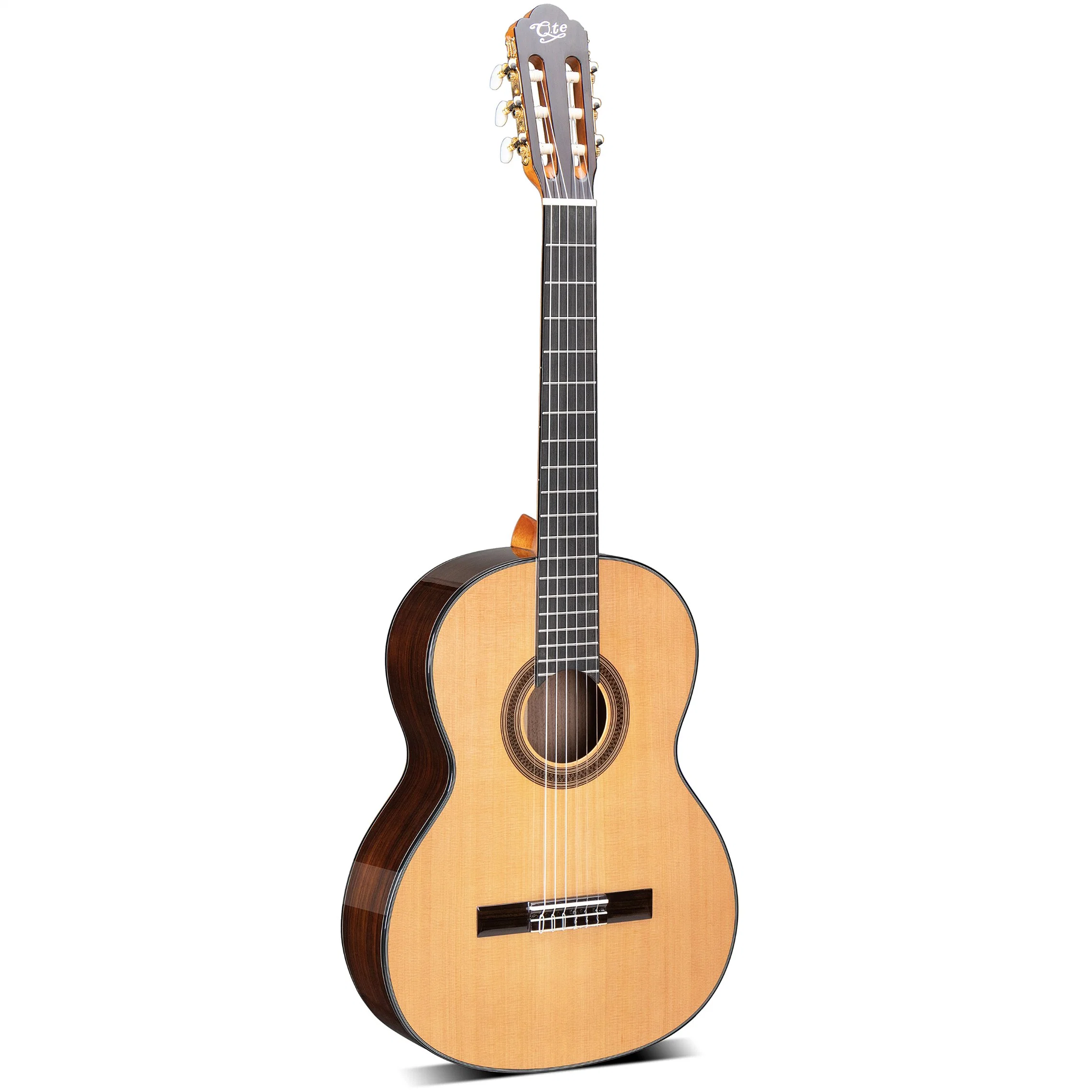 OEM 39 pouces Spruce Top Solid Wood guitare classique