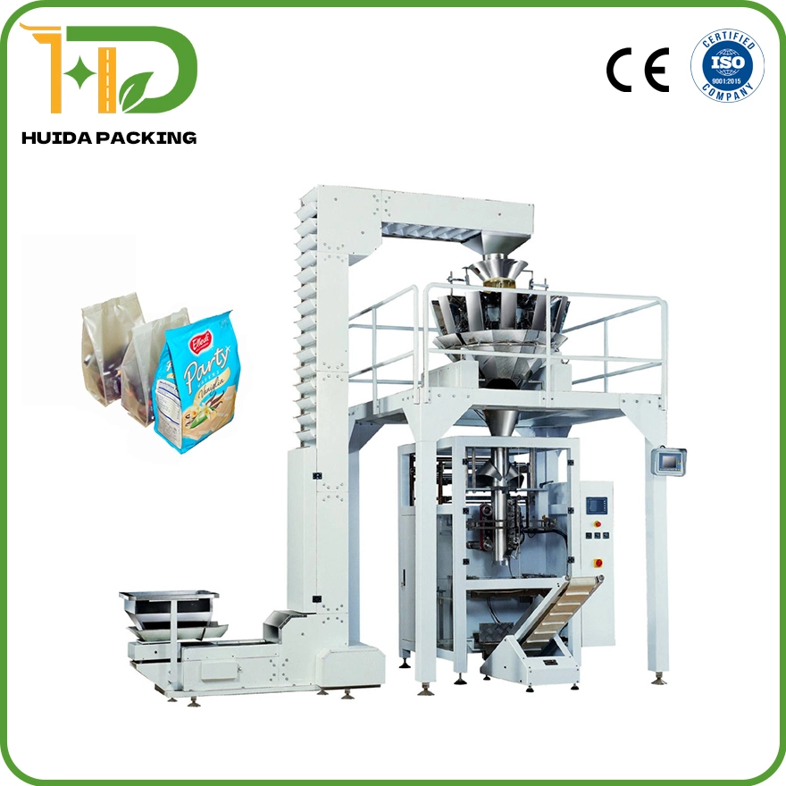 Automatic Dry Fruit Packing Machine, Weighing and Filling Equipment for Food Packaging