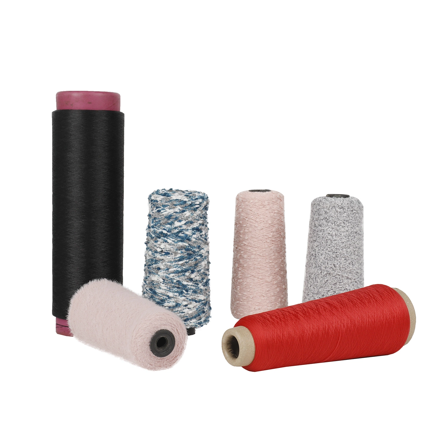 Fashion Polyester Air Covered Spandex Yarn Acy Yarn with High quality/High cost performance 