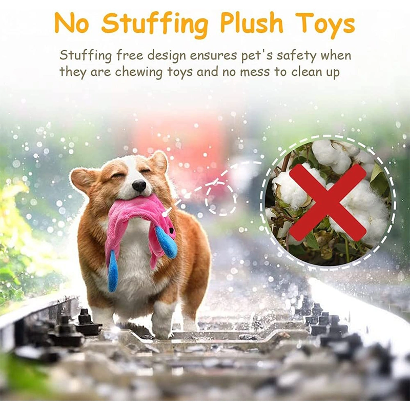 Mascota perros Squeaky Toy elástica resistente dientes masticar los juguetes para pequeñas y medianas razas grandes cachorros de Perro Juguetes