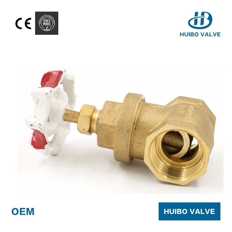 1/2''-2''inch Iron/Aluminum Handle Brass Gate Water Valve for Water